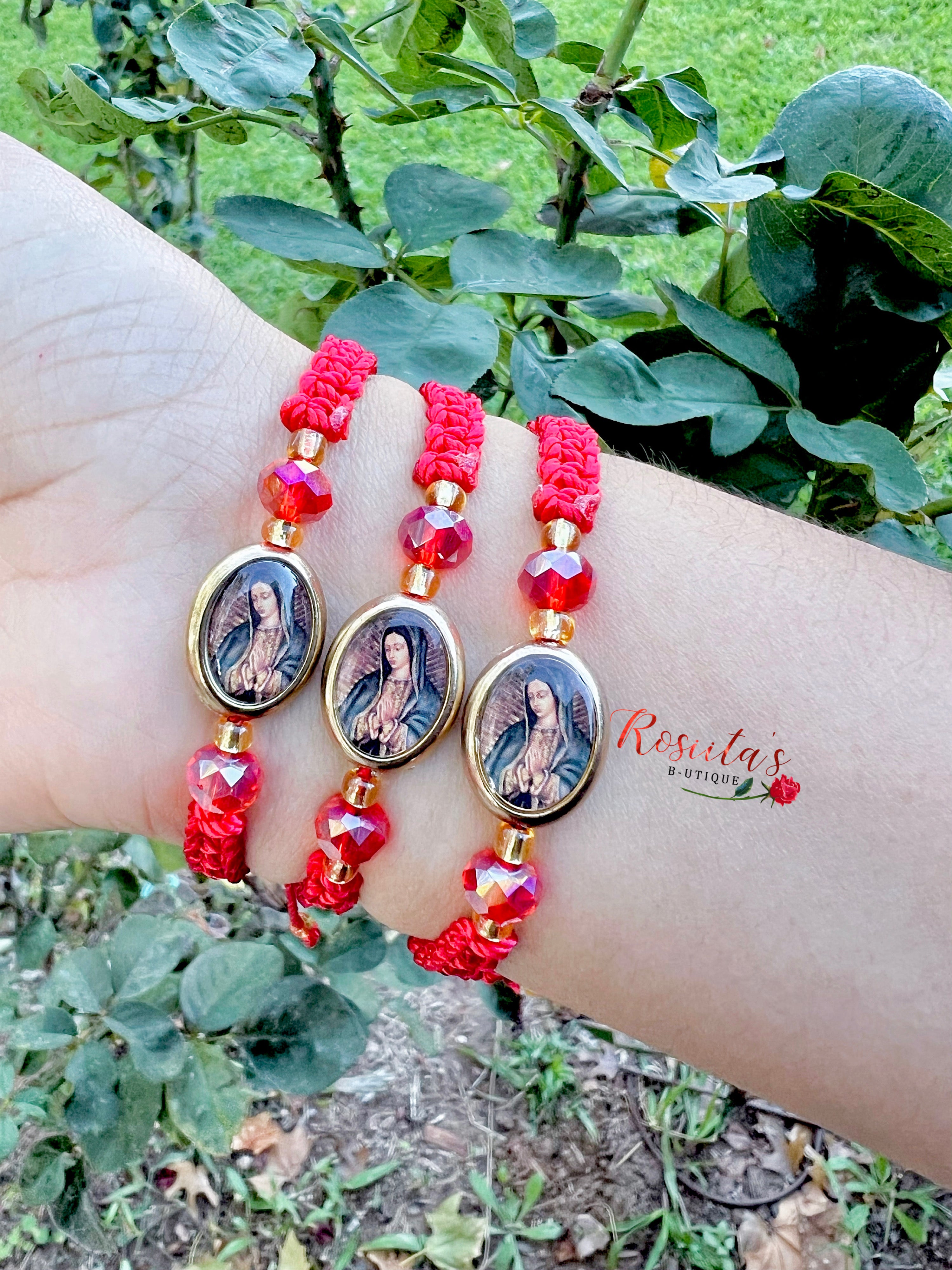 Virgen de Guadalupe bracelet