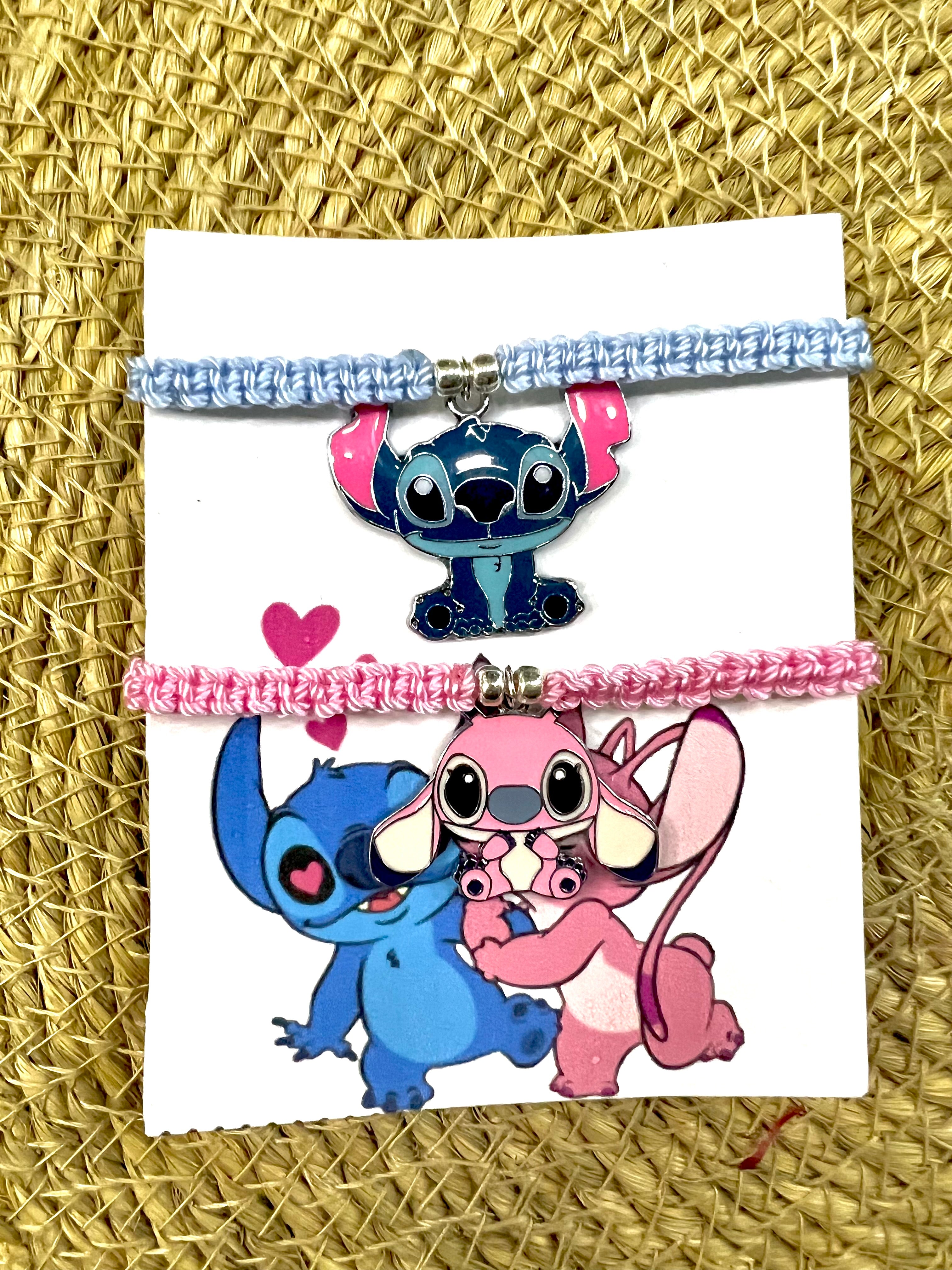 Stitch & Angela bracelets