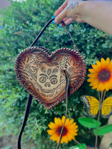 Calavera heart bag