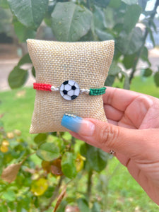 Soccer Mexican bracelet