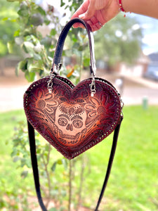 Calavera heart bag