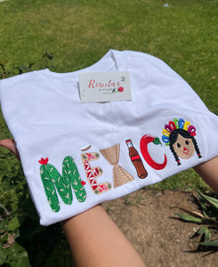 Mexico embroidered shirt