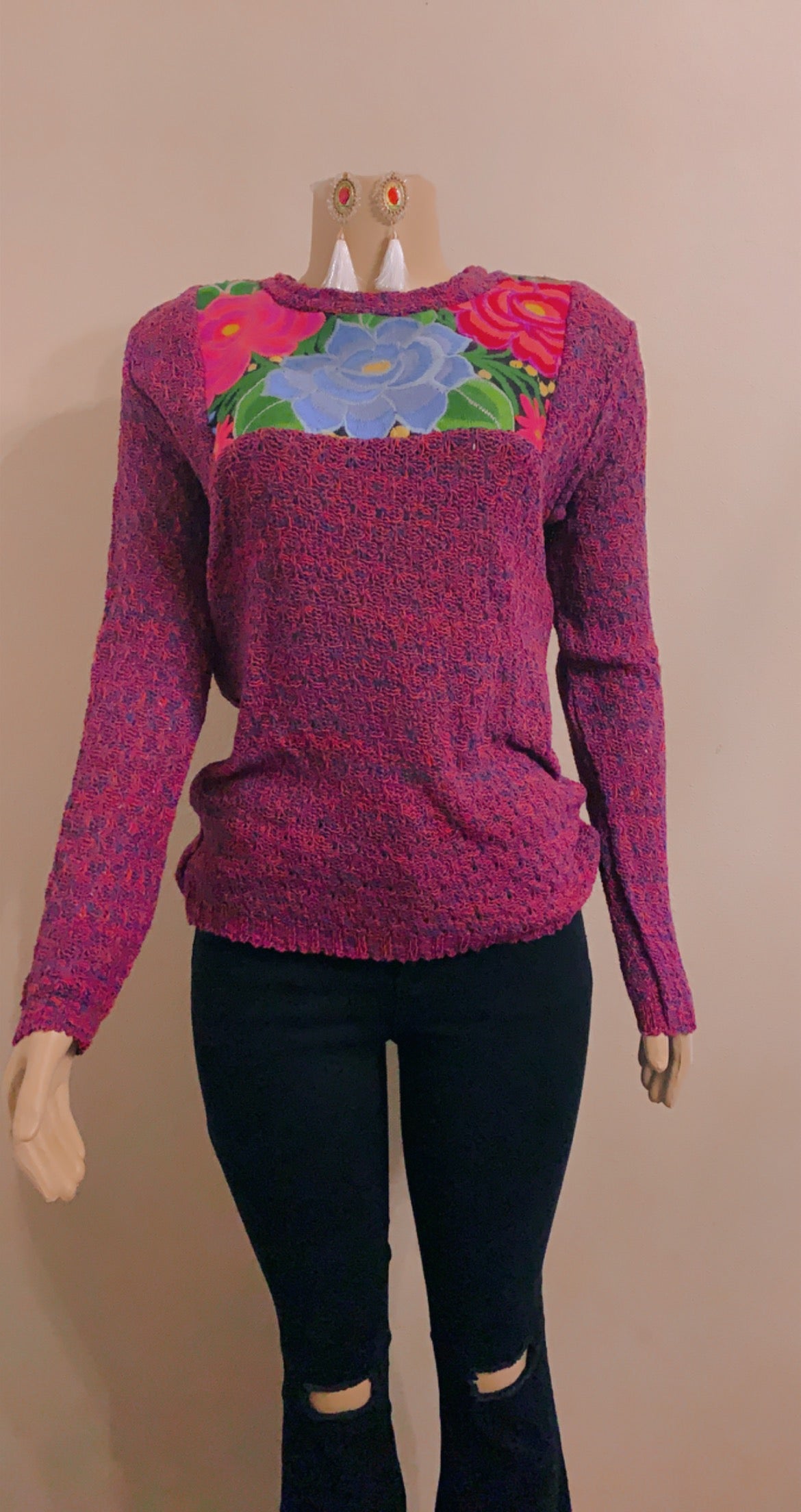 Elena Sweater-Pink